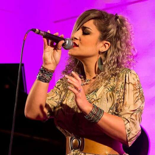 La cantante teldense Alba Serrano (Foto TA)